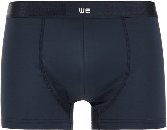 WE Fashion Heren microfiber boxershort Dark blue