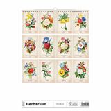 Helma365 C144-27 Botanische Herbarium Kalender A3+ 2027 + gratis kalender 2026