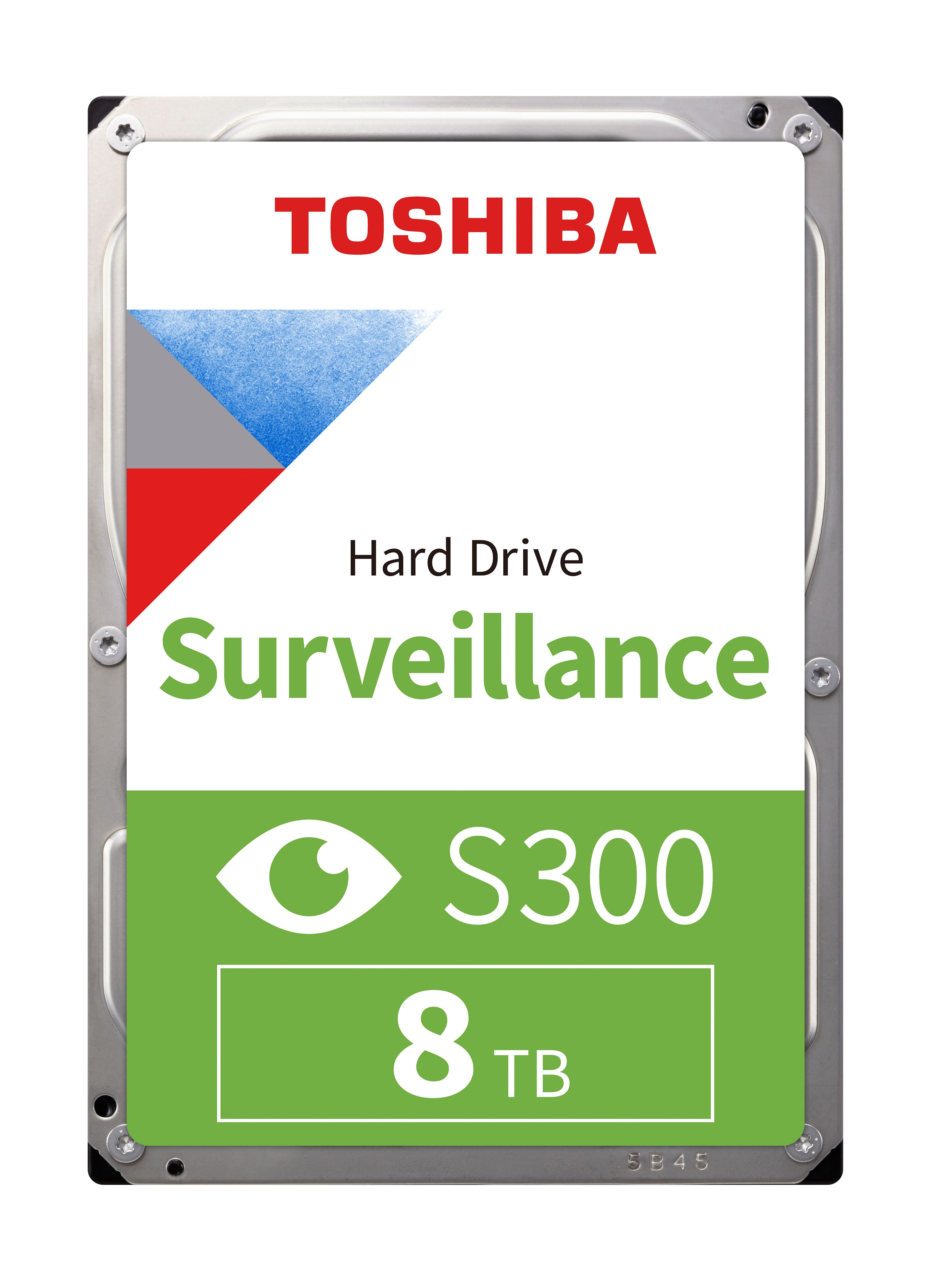 Toshiba S300 Surveillance - Interne harde schijf - 3.5 inch - SATA III