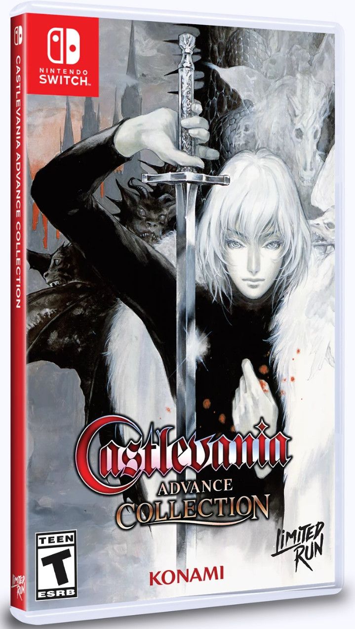 Limited Run Castlevania Advance Collection - Aria of Sorrow Cover (Limited Run Games)