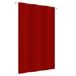 VidaXL Balkonscherm 140x240 cm Oxford Stof Rood