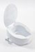 NRS Healthcare Linton Verhoogde toiletbril met deksel, 150 mm, wit