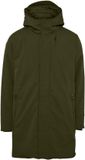 KnowledgeCotton Apparel Parka Heren Donkergroen - Maat XL