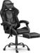 Gamingstoel, Sofotel Cerber Gaming Stoel – Zwart/Grijs – Ultiem Comfort met Voetensteun