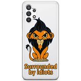 ERT GROUP mobiel telefoonhoesje voor Samsung A32 5G origineel en officieel erkend Disney patroon Scar 001