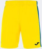 Joma Maxi Short Kinderen - Geel / Royal | Maat: 152