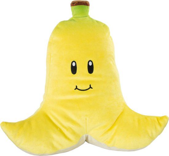 Super Mario Mega Banana Pluche Knuffel - Club Mocchi Mocchi - 40cm