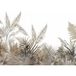 Papier peint panoramique - Feuilles tropicales - 195 cm x 139 cm