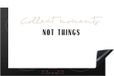 Merkloos KitchenYeah® Inductie beschermer 80x52 cm - Collect moments not things - Multicolor
