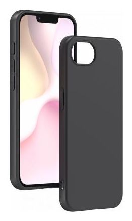 Bigben Connected SILISOFTIPSE4B Hoesje voor Apple iPhone 16e - Zwart