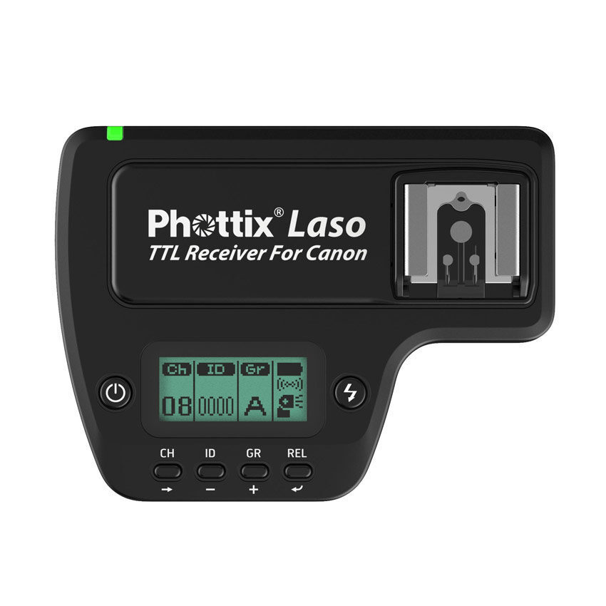 Phottix Laso TTL flash trigger receiver voor Canon