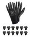 TK Gloves ROOSTER BLACK 12 paar polyurethaan handschoenen op een polyestervezel werkhandschoenen handschoenen