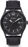 Olympic Collection OL75HZL001 Senne Heren Horloge Leer Zwart Analoog 43mm