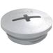 Wiska 10062519 EVSG M40 RAL 7001 Halogeenvrij M40 M40 Polyamide Zilver-grijs (RAL 7001) 1 stuk(s)