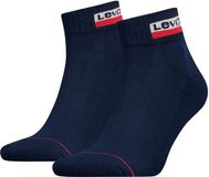 Levi's Mid Cut Sprtwr Logo Dress Blues 2-Pack