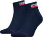 Levi's Mid Cut Sprtwr Logo Dress Blues 2-Pack