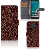B2Ctelecom Nokia G50 Book Cover Koffiebonen