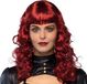 Boland Pruik Lady Steampunk Rood Krullen Lang Vrouwen Prinses Sciencefiction- Steampunk- Fantasy