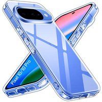 Phonillico® Siliconen TPU Hoes voor Google Pixel 10 / Pixel 10 Pro - Transparant Ultra Dun Beschermhoesje