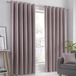 Fusion Strata Geweven gordijnen met oogjes gevoerd, Blush, 168 x 229 cm, 100% polyester