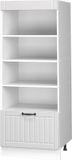 Vicco Keukenrek Fame-Line, Wit Landhuis/Wit, 60 cm