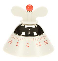 Alessi Michael Graves Keukenwekker - 10.5 cm - Wit