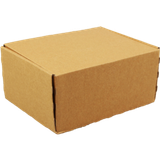 Bol klepdoos - vouwdoos 305x210x91mm bruin