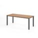 HAMMERBACHER bureau réglable en hauteur VQS19/N/G noyer