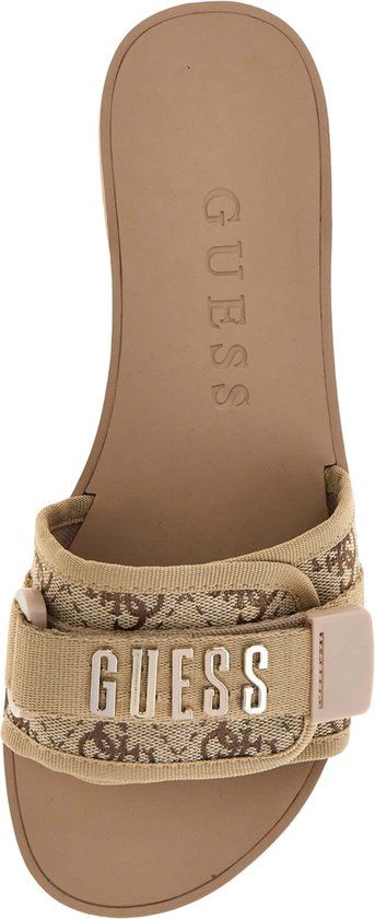 GUESS Elyze Slippers - Dames - Goud - Maat 38