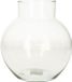 Hakbijl Glass Bloemenvaas/Terrarium Bolvormig - D19 x H20 cm - Glas - Transparant Bruin