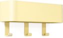 Spinder Design Kapstok Dax Play 3 - Butter Yellow - 3 Haken - Staal