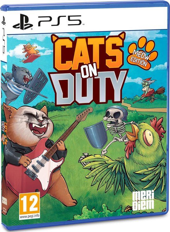 Meri Diem Cats On Duty Meow Edition PS5 Game