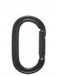 Black Diamond Mousqueton Ovale Keylock - Noir