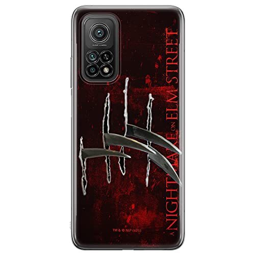 ERT GROUP ERT GROUP mobiel telefoonhoesje voor Xiaomi MI 10 LITE origineel en officieel erkend Horror patroon Nightmare of Elm Street 004 aangepast aan de vorm van de mobiele telefoon, hoesje is gemaakt van TPU