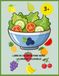 Libro de Colorear para niños: Alimentos saludables
