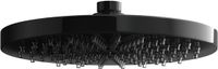 Hotbath Mate M100 hoofddouche rond Ø 20 cm regendouche gepolijst zwart PVD