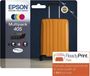 EPSON Inktpatroon set 405 Ultra Ink, geschikt voor EPSON WorkForce WF-7830, WF-7835, WF-7840, WorkForce Pro WF-3820, WF-3825, WF-4820, WF-4825, WF-4830