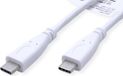 VALUE USB 3.2 Gen 2 kabel, C-C, M/M, 4K UHD-1, 10Gbit/s, Emark, 100W, wit, 1 m