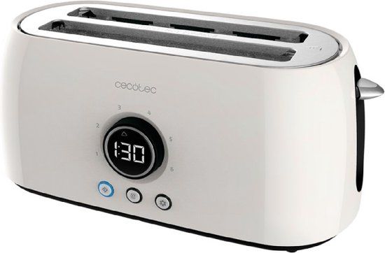 Cecotec 03109 Broodrooster 4 sneden 1500 W Beige