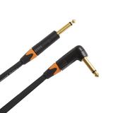 Quiklok Vitamina/c-a5bk Professionele Instrumentenkabel Hoekige Jack Mono 6,35 mm