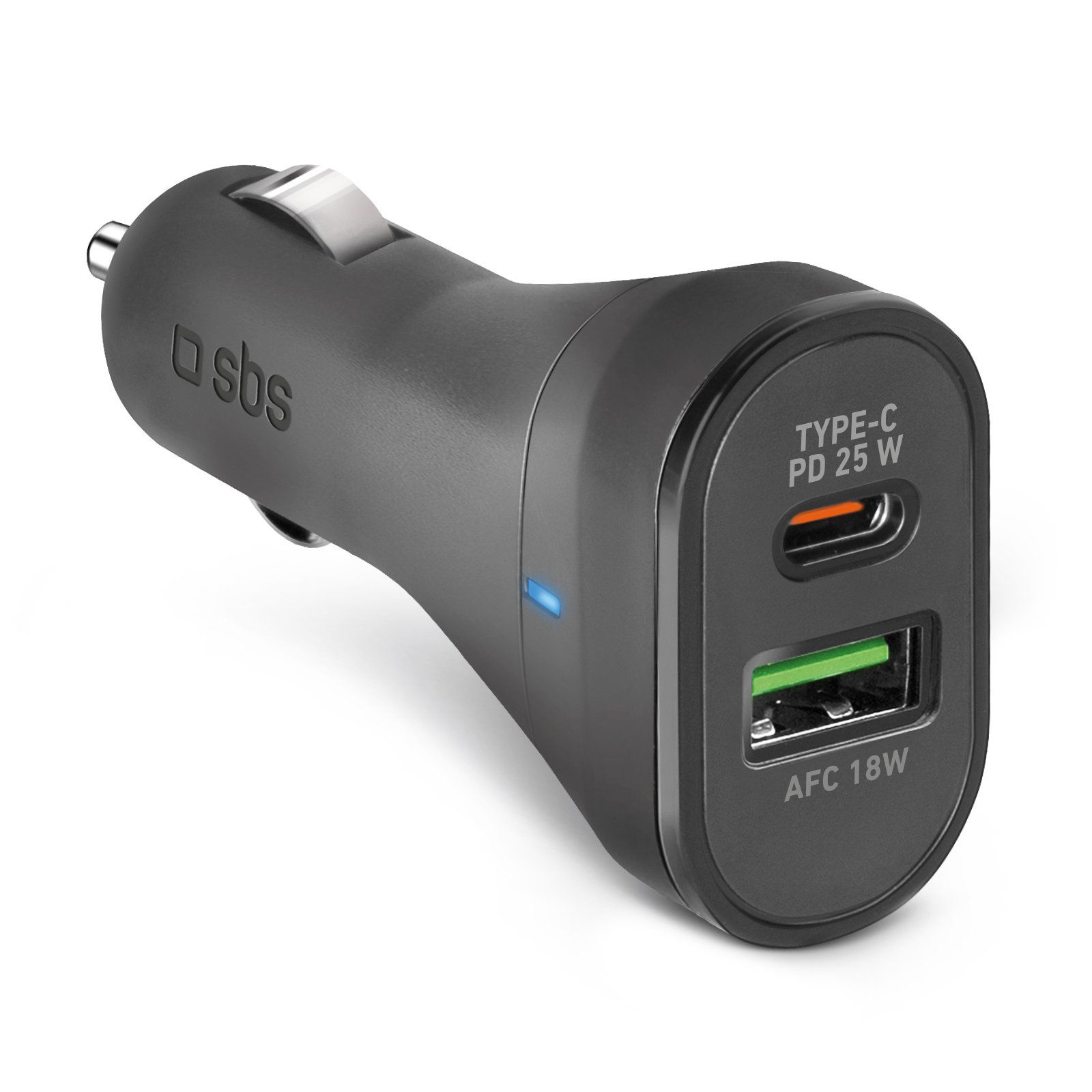 SBS TECRPD25W - Autolader - Universeel - Zwart