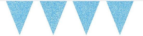 Folat Vlaggenlijn Glitter Azure Blue 6mtr
