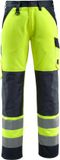 Mascot Safe Light pantalon de travail avec poches genoux haute visibilité jaune/bleu marine - Taille 54