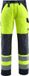 Mascot Safe Light pantalon de travail avec poches genoux haute visibilité jaune/bleu marine - Taille 54