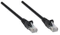 Intellinet Netwerk Patchkabel, Cat5e, 0,25 m, CCA, U/UTP, PVC, Vergulde Contacten, Snagless Cat6, U/UTP, CCA 5 m Zwart