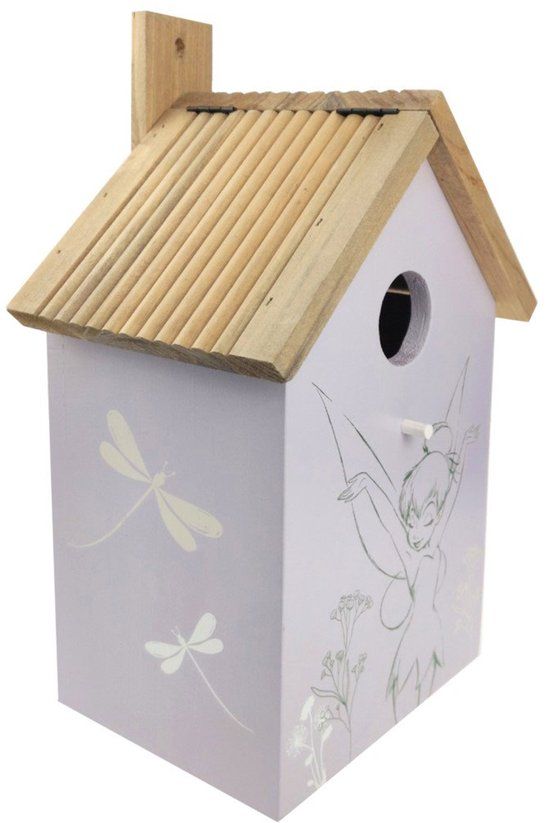 Disney Bird House Tinkerbell Wood 18x12x30 cm
