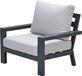 Garden Impressions Geneva aluminium lounge fauteuil - carbon black