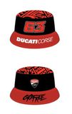 63 Ducati Dual Line Badvisserhoed, heren, L/XL, zwart