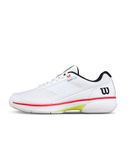 Wilson Rush Lite 5 Clay Wrs339970 40 White Synthetisch Padel Tennisschoen voor Heren Maat 46 2/3