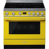 Smeg CPF9IPYW - Vrijstaand fornuis - Geel - Inductie - 5 zones - A+